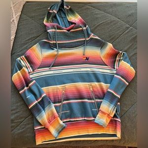 Aviator Nation Blue Tulum Ninja Hoodie